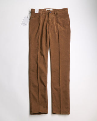 Re HasH Rubens Tailored Fit Superstretch Bull Denim Pants Tobacco 0 6