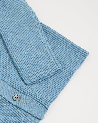 Gran Sasso English Ribbed Shirt Jacket Light Blue 1 2922
