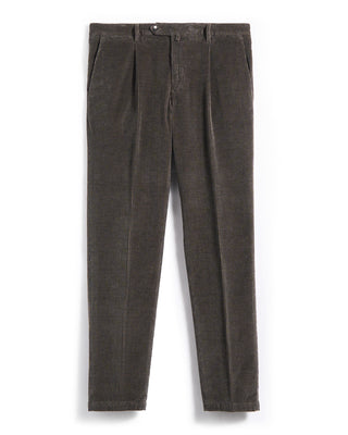 Briglia 1949 Cotton Lyocell Silky Smooth Corduroys Taupe 3 5654