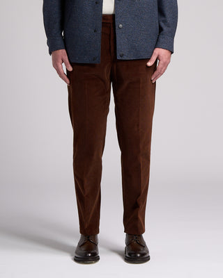 Briglia 1949 Cotton Lyocell Silky Smooth Corduroys Chestnut 3 5736