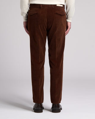 Briglia 1949 Cotton Lyocell Silky Smooth Corduroys Chestnut 8 5738