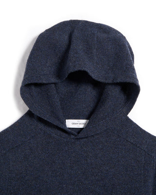 Gran Sasso Airwool Hoodie Sweater Denim 24 6087