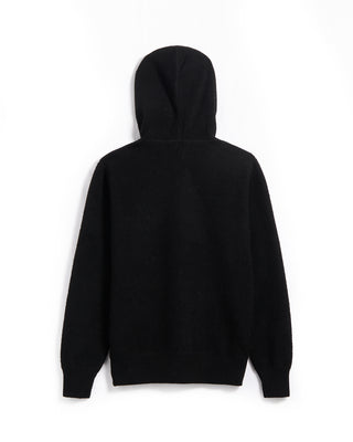 Gran Sasso Fur Stitch Hoodie Black 37 6094