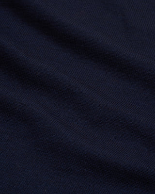 Gran Sasso Double Faced Wool Crewneck Sweater Navy 6 2879
