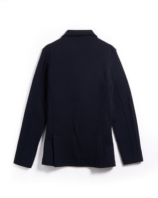 Gran Sasso Rainwool Sweater Blazer Navy 7 6164