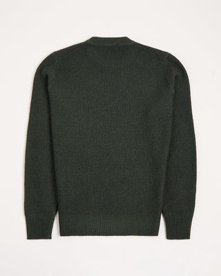 Gran Sasso Basketweave Vintage Crew Loden 9 2990