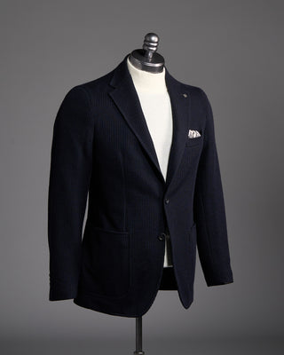 Tagliatore The Ultimate Knit Blazer Navy 1 6275