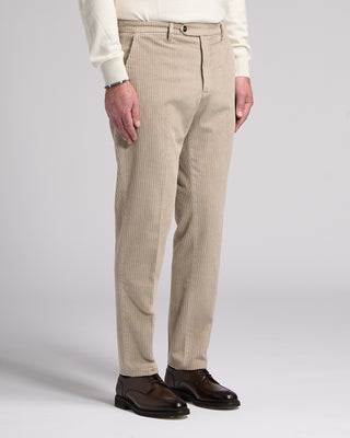 Briglia 1949 Wide Wale Cotton Corduroys Stone 7 5744