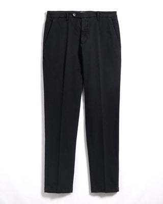 Briglia 1949 Ultrasoft Cotton Modal Twill Casual Pants Black 7 3357
