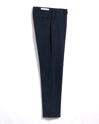 Briglia 1949 Ultrasoft Cotton Modal Twill Casual Pants Navy 13 3339