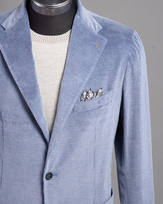 VNTI16550R Tagliatore Cashcotton Frosted Corduroy Soft Jacket Light Blue 5 2487