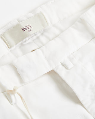 Briglia 1949 Cotton Tencel All Season Twill Casual Pants White 1 2