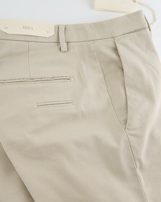 Briglia 1949 Cotton Tencel All Season Twill Casual Pants Beige  2