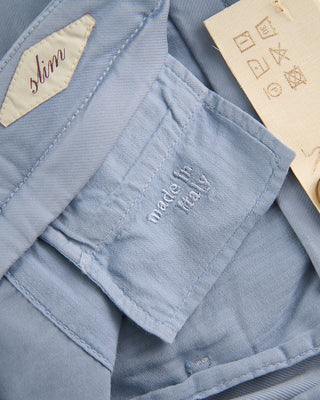 Briglia 1949 Cotton Tencel All Season Twill Casual Pants Light Blue  5