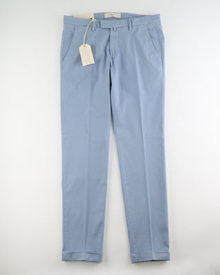 Briglia 1949 Cotton Tencel All Season Twill Casual Pants Light Blue  8