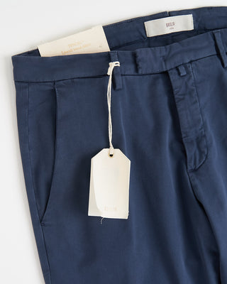 Briglia 1949 Cotton Tencel All Season Twill Casual Pants Blue 1 1