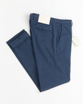 Briglia 1949 Cotton Tencel All Season Twill Casual Pants Blue 1 6