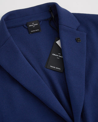 Gran Sasso Travel Wool Blazer Blue 1 1