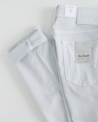 Re HasH Optical Cotton Tencel Lightweight Summer Pants Optical 1 5