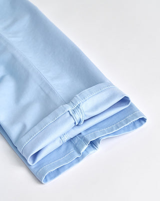 Re HasH Light Blue Cotton Tencel Lightweight Summer Pants Light Blue 1 5