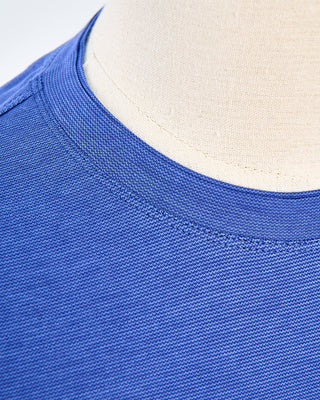 Paul  Shark Shark Tag Xsoft Jersey Cotton T Shirt Cobalt Blue 1691