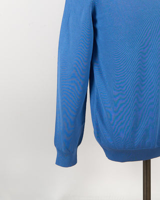 Paul  Shark Shark Tag Garment Dyed Pima Cotton Light Blue 194