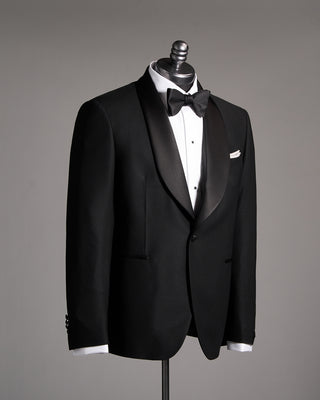 Tagliatore Black Crepe Dinner Jacket Black 6 9182