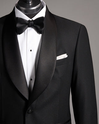Tagliatore Black Crepe Dinner Jacket Black 7 9183