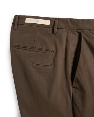 Briglia 1949 Soft Touch Lyocell Cotton Stretch Pants Brown 11 8621