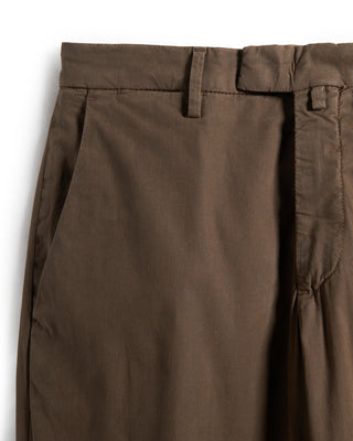 Briglia 1949 Soft Touch Lyocell Cotton Stretch Pants Brown 15 8623