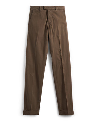 Briglia 1949 Soft Touch Lyocell Cotton Stretch Pants Brown 3 8618
