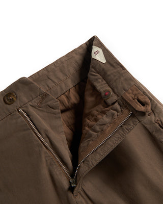 Briglia 1949 Soft Touch Lyocell Cotton Stretch Pants Brown 5 8619