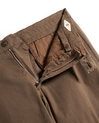 Briglia 1949 Soft Touch Lyocell Cotton Stretch Pants Brown 5 9339