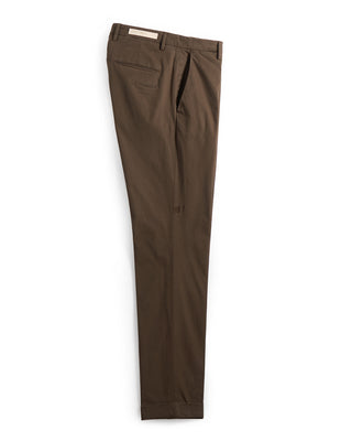 Briglia 1949 Soft Touch Lyocell Cotton Stretch Pants Brown 8 8620