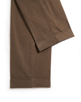 Briglia 1949 Soft Touch Lyocell Cotton Stretch Pants Brown 8 9341