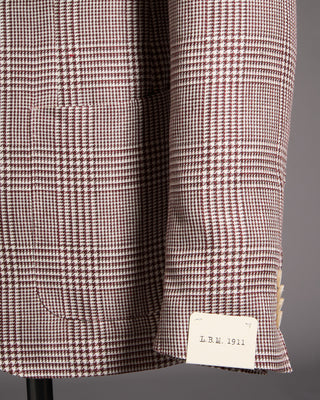 Tagliatore Wool Silk  Cotton Herringbone Soft Jacket Light Blue 22 8365