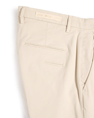 Briglia 1949 Cotton Tencel All Season Twill Casual Pants Ecru 1 7291