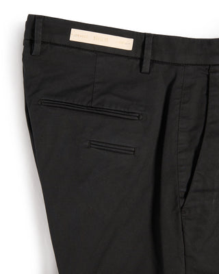 Briglia 1949 Cotton Tencel All Season Twill Casual Pants Black 2 7298