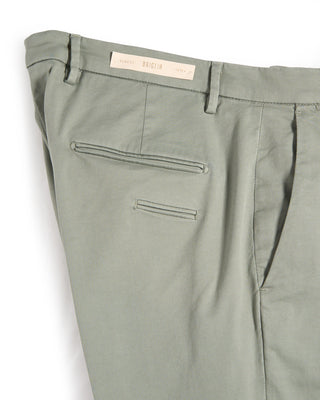 Briglia 1949 Cotton Tencel All Season Twill Casual Pants Sage 4 7279