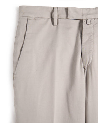 Briglia 1949 Cotton Tencel All Season Twill Casual Pants Putty 5 7305