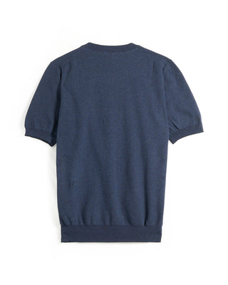 Gran Sasso Vanise Chain Tee Shirt Navy 4 7187