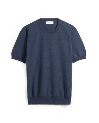 Gran Sasso Vanise Chain Tee Shirt Navy 7184
