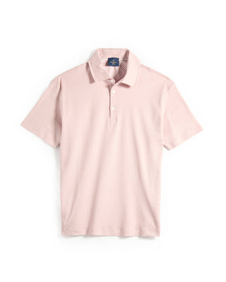 Paul  Shark Xsoft Cotton Interlock Polo Shirt With Pri Salmon 2 7209