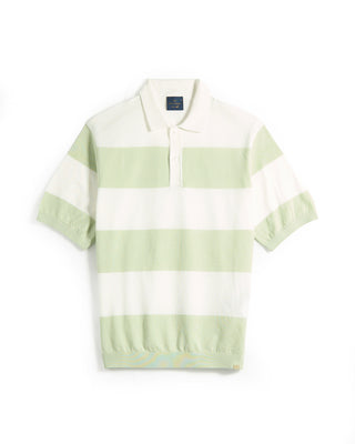 Paul  Shark Piuma Feather Light Cotton Polo Pistachio 7214