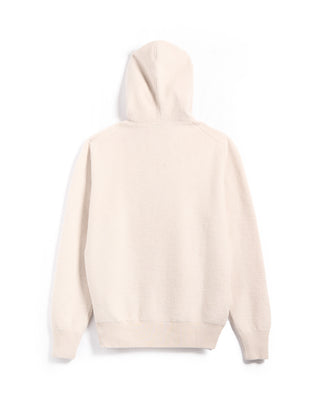 Gran Sasso Fur Stitch Hoodie Beige 9 6074