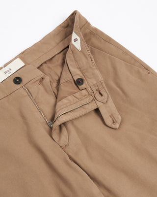 Briglia 1949 Ultrasoft Cotton Modal Twill Casual Pants Tan 1 131