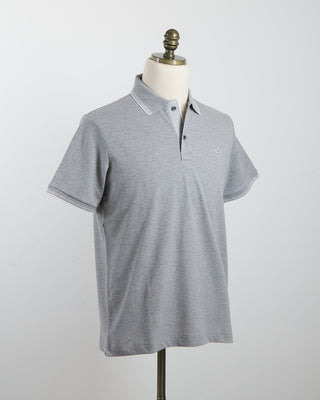 Paul  Shark Jasper Cotton Pique Polo Grey 1876