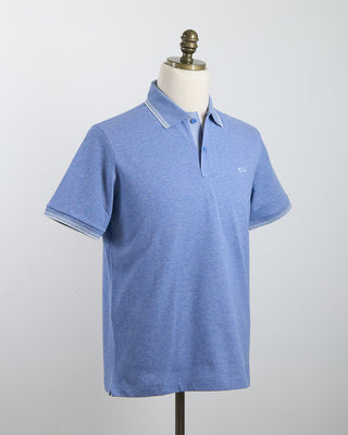 Paul  Shark Jasper Cotton Pique Polo Blue 1877