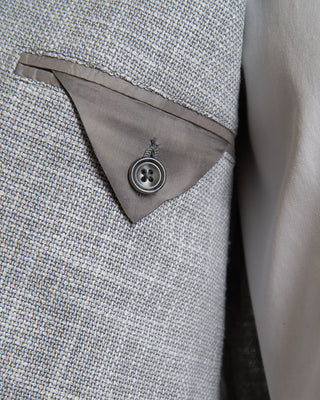 Tagliatore Stretch Hopsack Soft Jacket Silver 1408