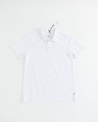 Reigning Champ Solotex Mesh Polo White 1